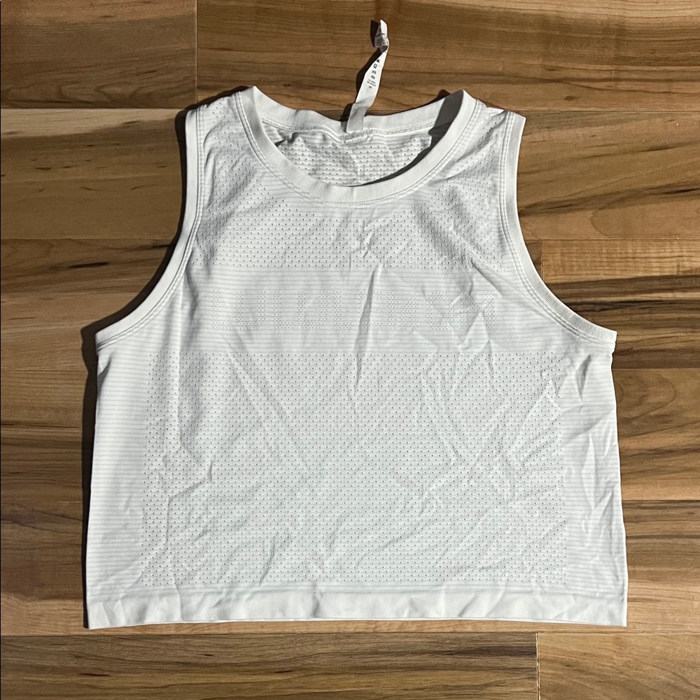 Lululemon Athletica White Tank Top